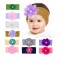 Bentita lata cu floare aplicata (Marime Disponibila: 0-12 luni, Culoare: Lila)
