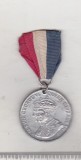 bnk mdl Anglia - Medalie incoronarii Regelui George V si a reginei Elisabetha - 1937