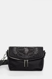 U.S. Polo Assn. poseta SPRINGFIELD culoarea negru, BEUPA6003WIP