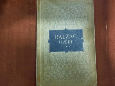 Opere vol.1 de Honore de Balzac foto