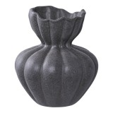 Cumpara ieftin V&aacute;za, ker&aacute;mia, fekete &oslash;17,2x19,4 cm