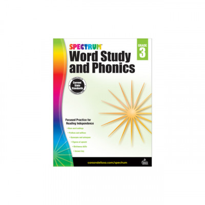 Spectrum Word Study and Phonics, Grade 3 foto