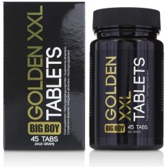Big Boy Golden XXL - Tablete pentru Erecție, 45 buc