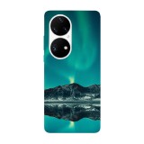 Husa compatibila cu Huawei P50 model Northern lights, Silicon, TPU, Viceversa