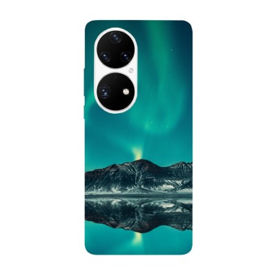 Husa compatibila cu Huawei P40 model Northern lights, Silicon, TPU, Viceversa foto