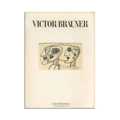 Victor Brauner - Ses Frontieres Noires, 1970, catalog rar foto