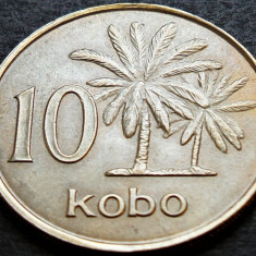 Moneda exotica 10 KOBO - NIGERIA, anul 1973 *cod 2742 = UNC
