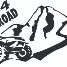 Sticker 4×4 off road 30x 30 cm