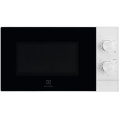 Cuptor cu microunde Electrolux EMZ421MMW, 800 W, 20L, Grill 1000 W, 5 nivele putere, Control mecanic, Alb/negru