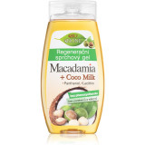Bione Cosmetics Macadamia + Coco Milk gel de dus regenerabil 260 ml