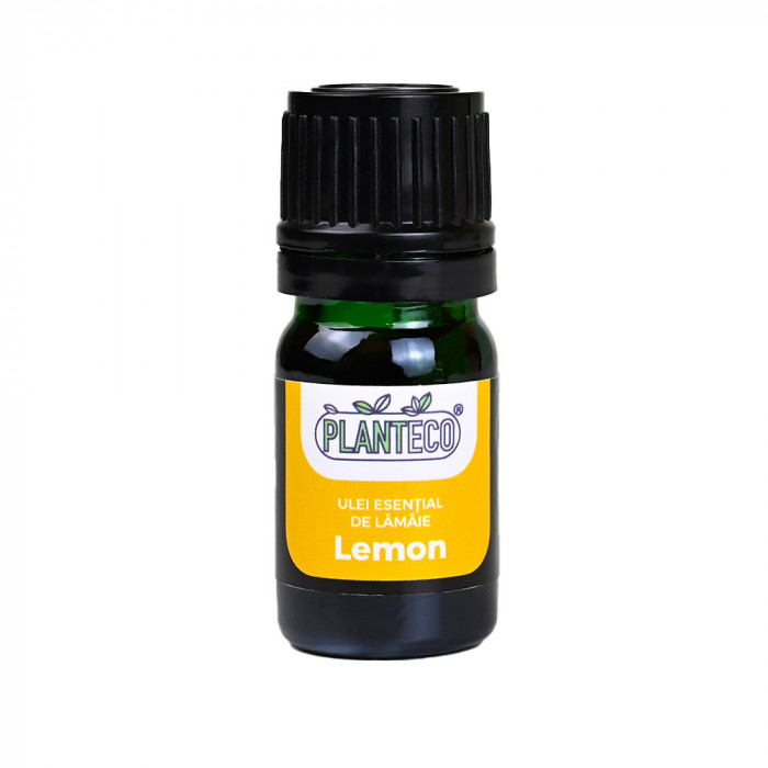 Ulei esential organic Lemon (Lamaie), 5 ml, Planteco