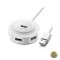 Hub USB UGREEN CR106 4 x USB-A 1m Alb