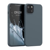 Husa pentru Apple iPhone 13, Silicon, Albastru, 55948.202, kwmobile, Carcasa