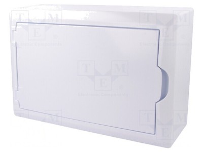 Carcasă albă pentru aparatură modulară IP40 12 module 400V foto