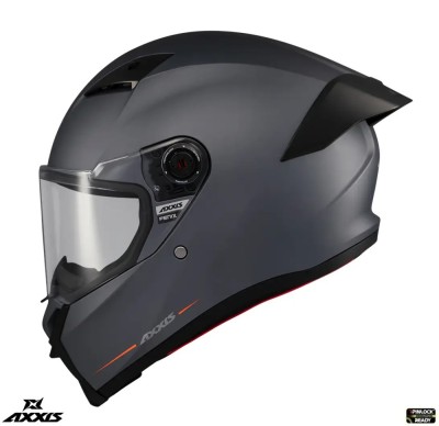 Casca integrala pentru scuter - motocicleta Axxis Fenix A12 gri mat &amp;ndash; tip viziera: MT-V-31B &amp;ndash; DKS429 S (55/56cm) foto