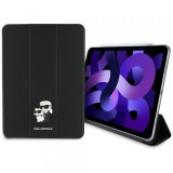 Husa pentru Apple iPad Air 11 (2025) / Air 11 (2024), Karl Lagerfeld, Saffiano Karl &amp; Choupette, Neagra