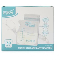 Pungi stocare lapte matern UMB-001, 30 bucati