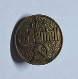 PMR - Partidul Muncitoresc Roman - Casa Scantei, insigna veche din anii 1950