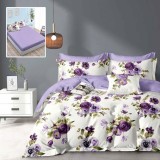 LENJERIE FINET 6 PIESE CU HUSĂ &ndash; 160&times;200 ȘI 180&times;200 (HF6P171) - 160x200