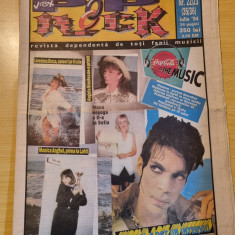 vox pop rock iulie 1994-loredana groza,interviu madonna,prince,angela similea