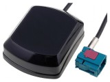 Antenă interioară GPS Fakra cu soclu - 5m, magnet, 2,4-5VDC