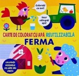 Cumpara ieftin Ferma. Carte de colorat cu apa reutilizabila/***