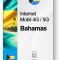 eSIM Internet Bahamas, valabil 7 zile, trafic Nelimitat