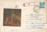 Romania, Pestera Polovragi, plic circulat (1), 1981