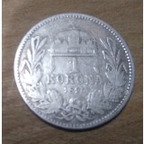 AUT AustroUngaria argint Ungaria 1 korona 1895