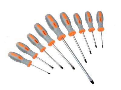 Set surubelnite CRV 9 piese, GEKO G30545 foto