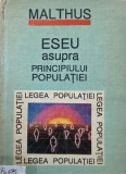 Eseu asupra principiului populatiei - Thomas Robert Malthus. Sociologie. Stare buna/foarte buna. Diverse dimensiuni