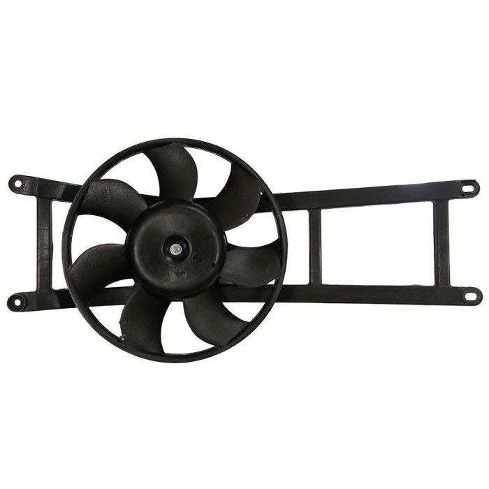 GMV radiator electroventilator Fiat Panda, 2003-2012, Motorizare 1, 1 I; 1, 2 I Benzina, tip climatizare fara AC, cutie Manuala, dimensiune 85W/300mm