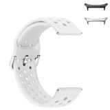 Curea din silicon, compatibila Samsung Galaxy Watch Ultra2, telescoape Quick Release, 22mm, Alb