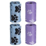 Pungi Igienice PET pentru Caini &ndash; Set 4 Role (Lila &amp; Menta), CMCLASS