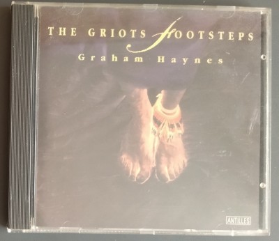 CD ORIGINAL JAZZ / WORLD MUSIC: GRAHAM HAYNES - THE GRIOTS FOOTSTEPS (Antilles / Verve, 1994) [w.Steve Williamson/ Brice Wassy/ Cheick Tidiane-Seck +] foto