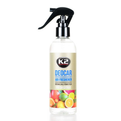 Odorizant cu atomizor Deocar K2 250ml - Fresh Citrus Garage AutoRide foto