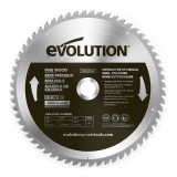 Cumpara ieftin Disc pentru fierastrau circular, taiere lemn Evolution FW255TCT-60, O255x25.4 mm, 60 dinti
