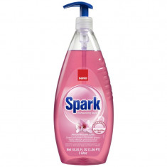 Detergent vase cu balsam cu pompita Sano Spark Migdale, 1L foto