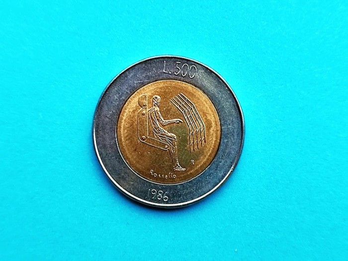 500 Lire 1986 San Marino-in realitate arata bine