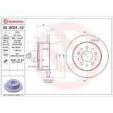 Set disc frana Citroen Jumper 2 Box 04.06-, Jumper 2 Bus 04.06-, Jumper 2 04.06-; Fiat Ducato Box ( 250) 07.06-, Ducato Box (230) 03.94-05.05, Ducato, BREMBO