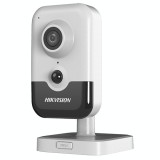 Camera de supraveghere Wi-Fi Cube IP 2.0MP, lentila 2.8mm, AUDIO bidirectional, IR 10m, PIR, SD-card - HIKVISION DS-2CD2421G0-IW-2.8mm SafetyGuard Sur