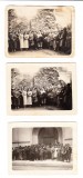 Lot 3 poze interbelice personaje, fara identificare, Alb-Negru, Romania 1900 - 1950, Portrete