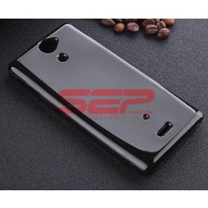 Toc plastic siliconat LG Q6 NEGRU