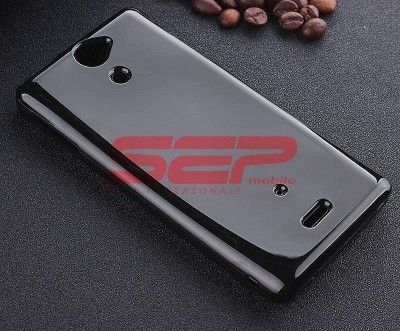 Toc plastic siliconat Lenovo Vibe K5 Plus NEGRU foto