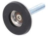 Piciorus Reglabil ELESA+GANTER Otel Filet M8 Baza 40mm Tija 40mm Model GN40-40-M8-40-A3-S