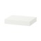 Polita pal, 30 x 26 x 5 cm, suporta maxim 3 kg, alb
