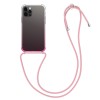 Husa pentru Apple iPhone 12 / iPhone 12 Pro, Silicon, Roz, 54084.05, kwmobile, Textil, Carcasa