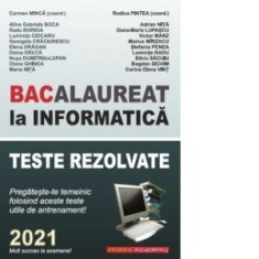 Bacalaureat la Informatica 2021 - Teste rezolvate