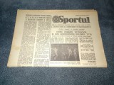 ZIARUL SPORTUL 27 NOIEMBRIE 1981