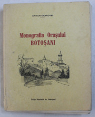 MONOGRAFIA ORASULUI BOTOSANI de ARTUR GOROVEI ,1926 foto